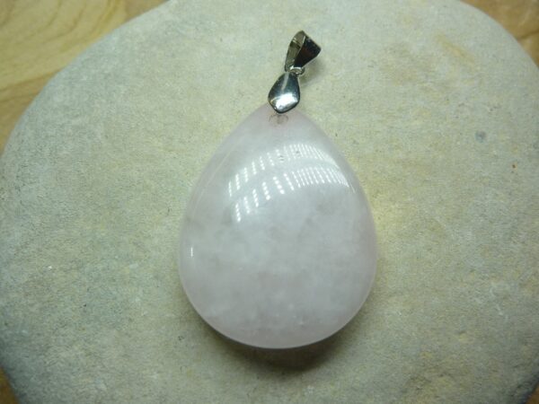 Pendentif Quartz rose arbre de vie