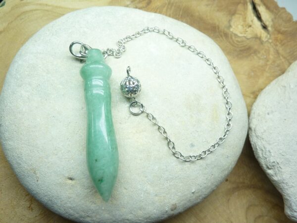 Pendule en Aventurine verte Radiesthésie Thot