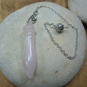 Pendule en Quartz rose Radiesthésie Thot