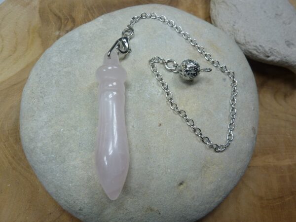 Pendule en Quartz rose Radiesthésie Thot