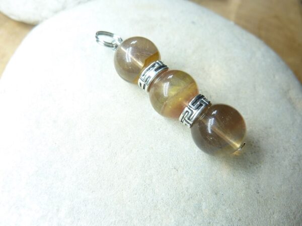 Pendentif Fluorite jaune