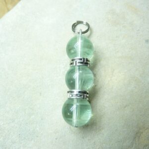 Pendentif Fluorite verte