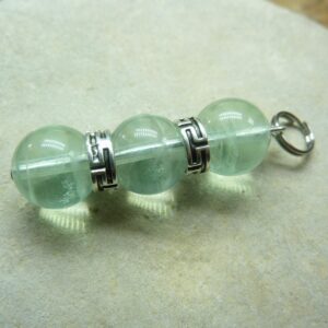 Pendentif Fluorite verte