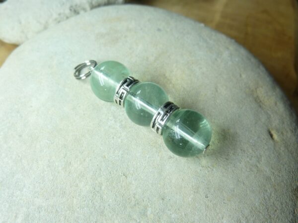 Pendentif Fluorite verte