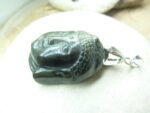 Pendentif Obsidienne dorée-Bouddha ref 3388