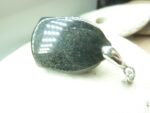 Pendentif Obsidienne dorée-Bouddha ref 3388