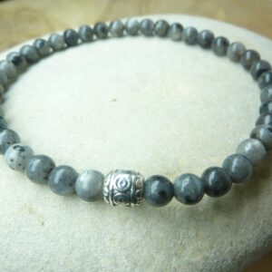 Bracelet Labradorite (Larkivite) 4 mm