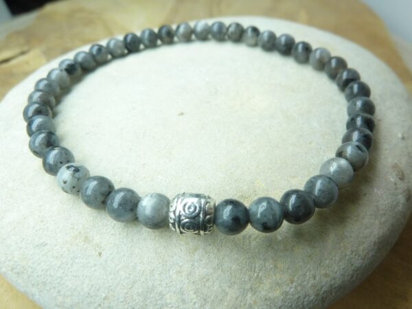 Bracelet Labradorite (Larkivite) 4 mm