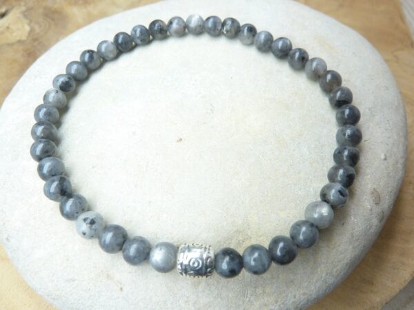 Bracelet Labradorite (Larkivite) 4 mm