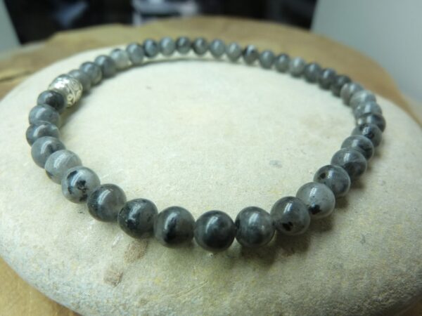 Bracelet Labradorite (Larkivite) 4 mm