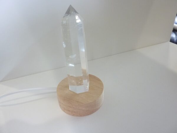 Lampe quartz cristal de roche
