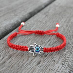 Bracelet main de Fatma Hamsa mauvais oeil protection