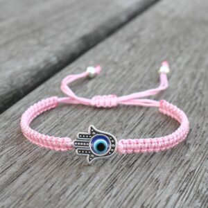 Bracelet main de Fatma Hamsa mauvais oeil protection