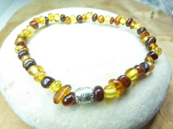 Bracelet Ambre Multicolore véritable Baltique