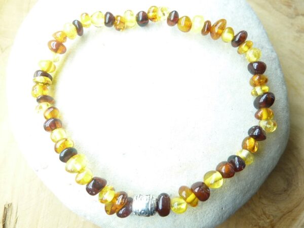 Bracelet Ambre Multicolore véritable Baltique