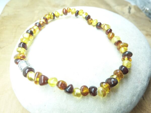 Bracelet Ambre Multicolore véritable Baltique