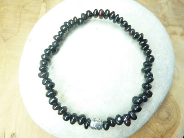 Bracelet Ambre rouge cerise véritable Baltique