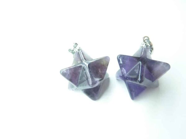 Pendentif Merkaba - Améthsyte