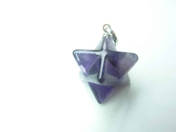 Pendentif Merkaba - Améthsyte