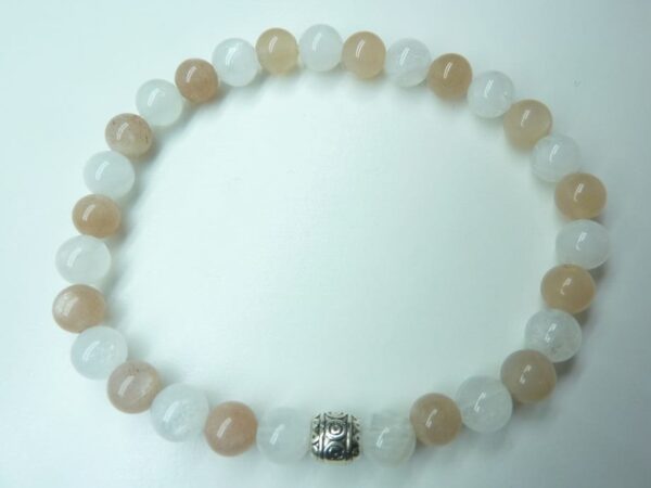 Bracelet Pierre de lune - Pierre de soleil