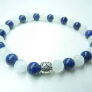 Bracelet Pierre de lune - Lapis lazuli