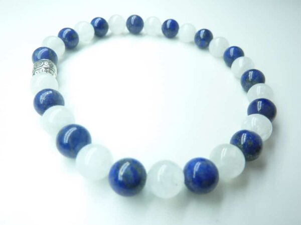 Bracelet Pierre de lune - Lapis lazuli