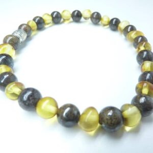 Bracelet Bronzite - Ambre de la Baltique