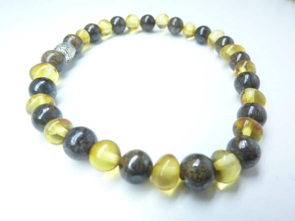 Bracelet Bronzite - Ambre de la Baltique
