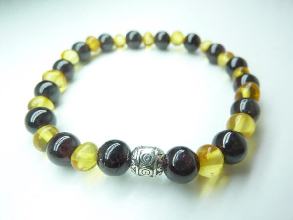 Bracelet Grenat - Ambre de la Baltique