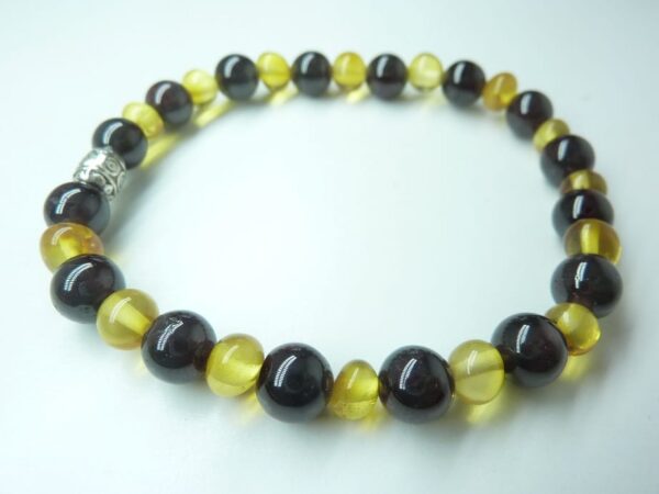 Bracelet Grenat - Ambre de la Baltique