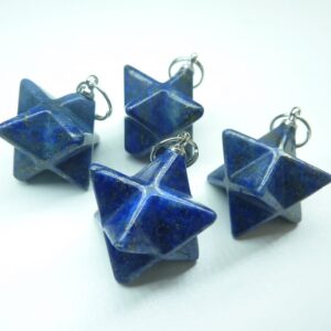 Pendentif Merkaba - Lapis lazuli