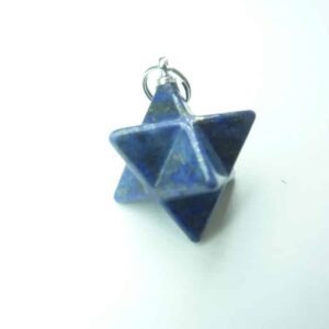 Pendentif Merkaba - Lapis lazuli