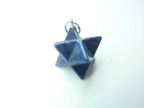 Pendentif Merkaba - Lapis lazuli