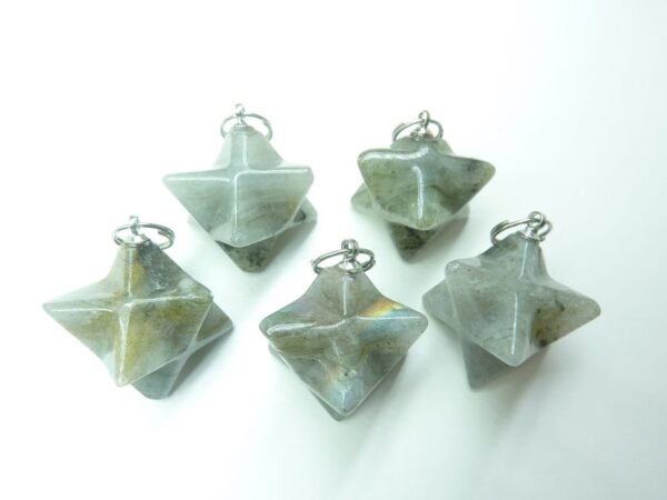 Pendentif Merkaba - Labradorite