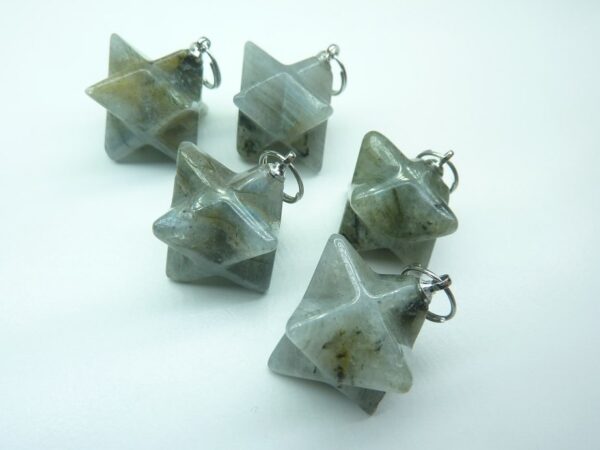 Pendentif Merkaba - Labradorite