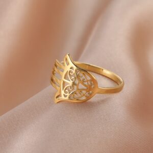 Bague main de Fatma Hamsa taille 51 1/2