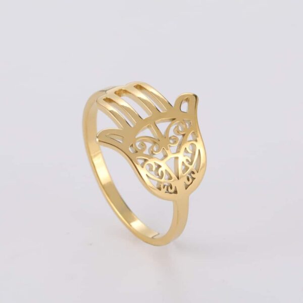 Bague main de Fatma Hamsa taille 51 1/2