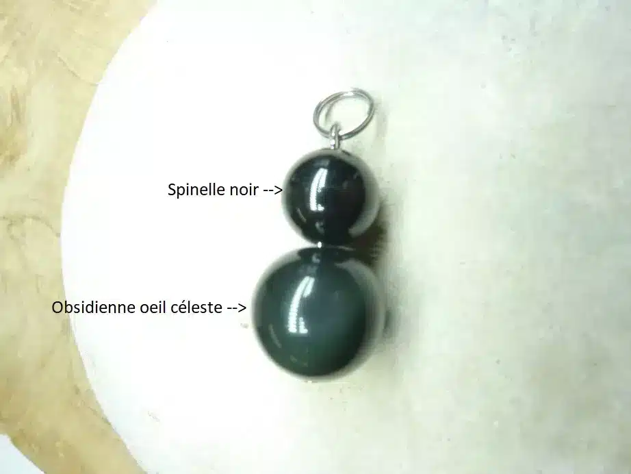 Quelles pierres associer avec le Spinelle noir ?