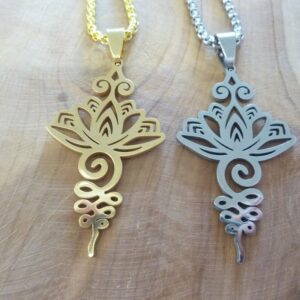 Pendentif Lotus Unalome