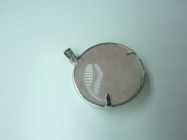 Pendentif Quartz rose-arbre de vie