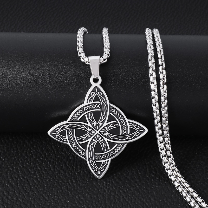 La signification du pendentif, bague nœud de sorcière (Wiccan)