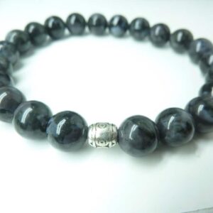 Bracelet Gabbro - Perles rondes 8 mm