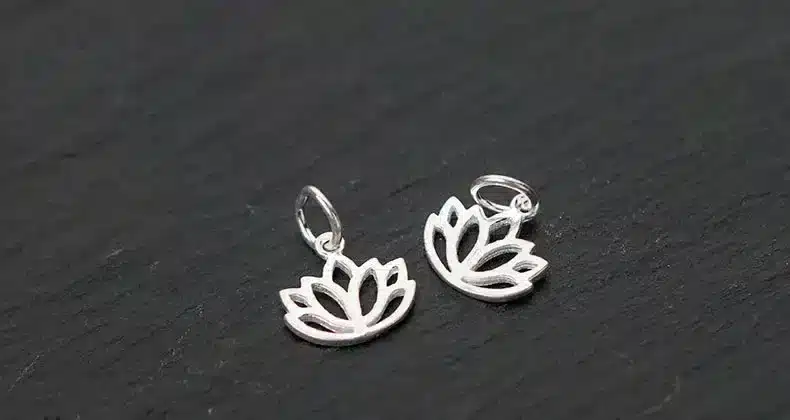 Pendentif Lotus argent 925