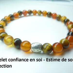 Bracelet Oeil de tigre – Cornaline