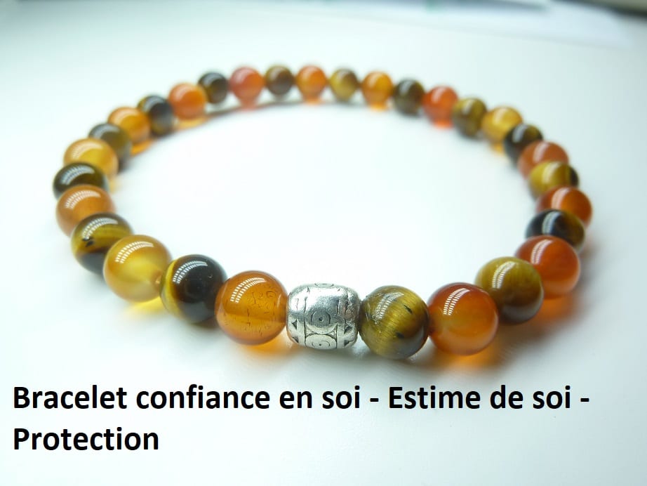 Bracelet Oeil de tigre – Cornaline