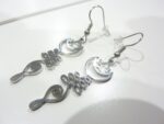 Boucles d'oreilles Lotus Unalome