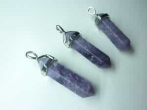 Pendentif Lépidolite anti-stress