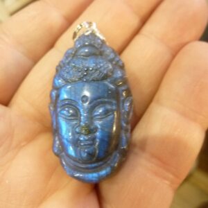 Pendentif Labradorite Bouddha ref 2911