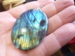Grand pendentif Labradorite ref 2363
