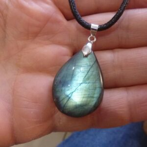 Collier pendentif Labradorite ref 2533